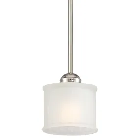 1730 Series 6 in. Pendant Light Polished Nickel Finish