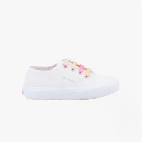 2750 KIDS SHADED Kids Canvas Trainers White/Candy Multicolour