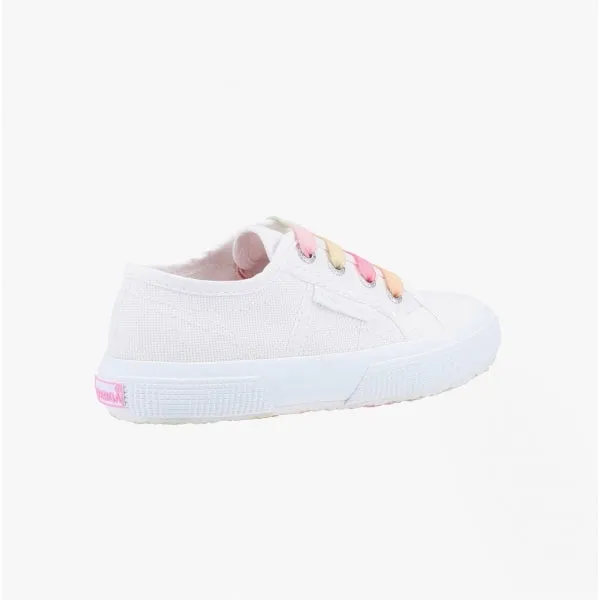 2750 KIDS SHADED Kids Canvas Trainers White/Candy Multicolour