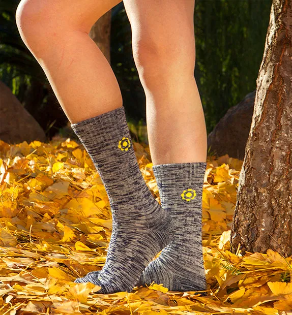 86% Rich Merino Wool Everyday Crew Socks - 3 Pack