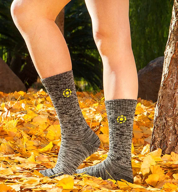 86% Rich Merino Wool Everyday Crew Socks - 3 Pack