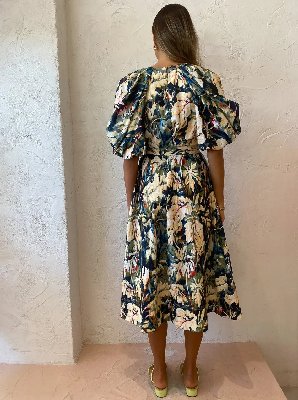 Acler Harlow Dress in Moody Floral