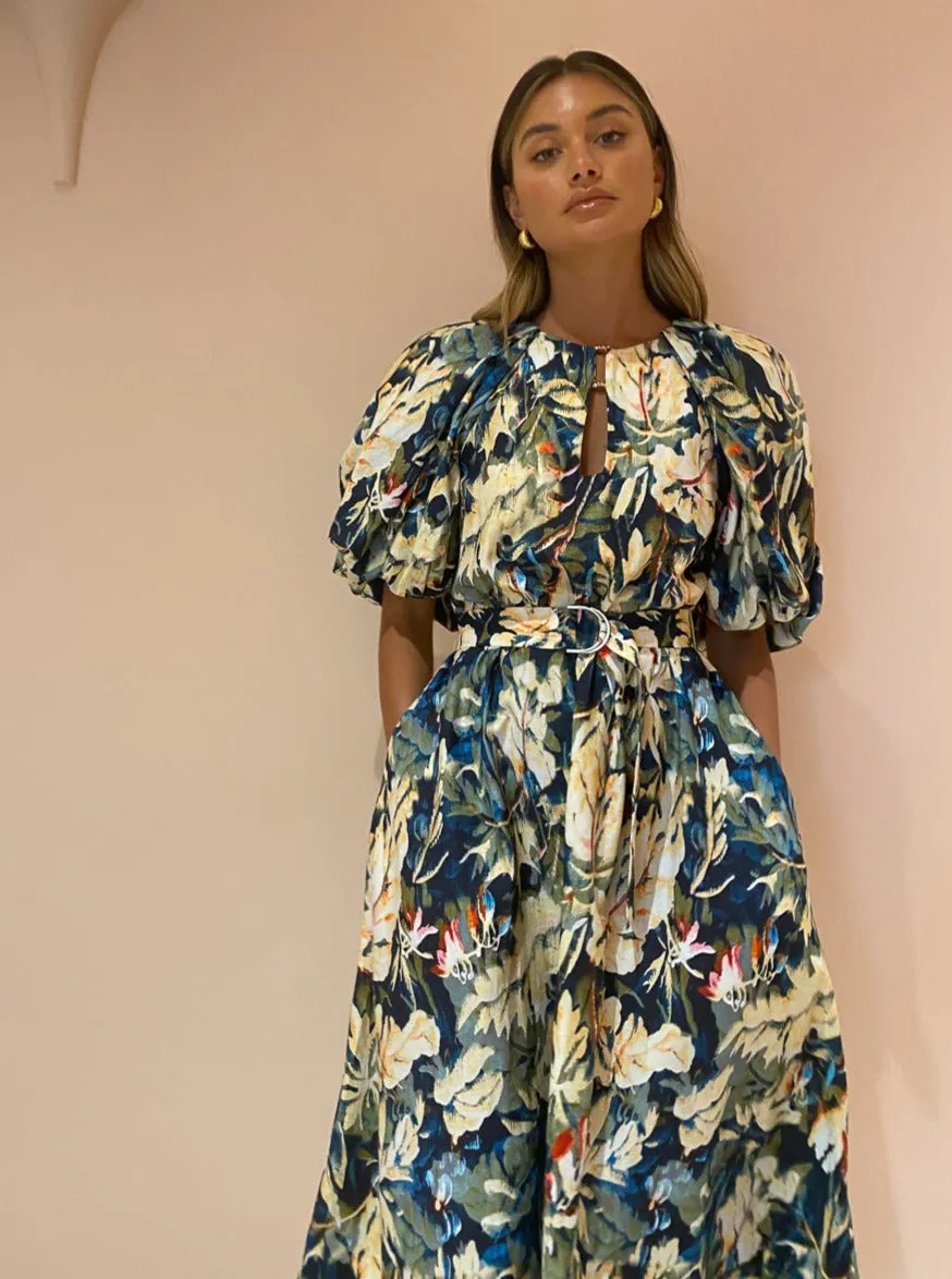 Acler Harlow Dress in Moody Floral