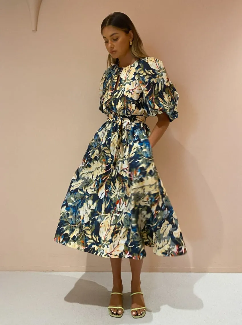 Acler Harlow Dress in Moody Floral