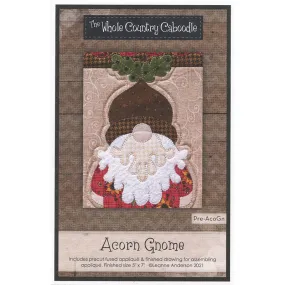 Acorn Gnome Precut Fused Appliqué Pack