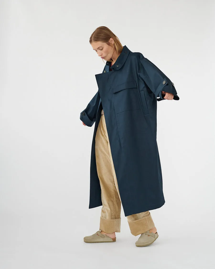 AF Agger - Water Resistant Coat - Navy