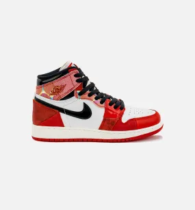 Air Jordan 1 High OG Next Chapter Grade School Lifestyle Shoe - White/Red