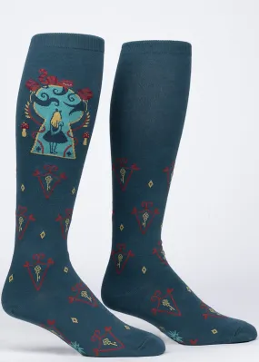 Alice in Wonderland Stretch-It Knee Socks