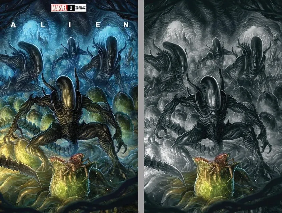 ALIEN 1 ALAN QUAH VARIANTS