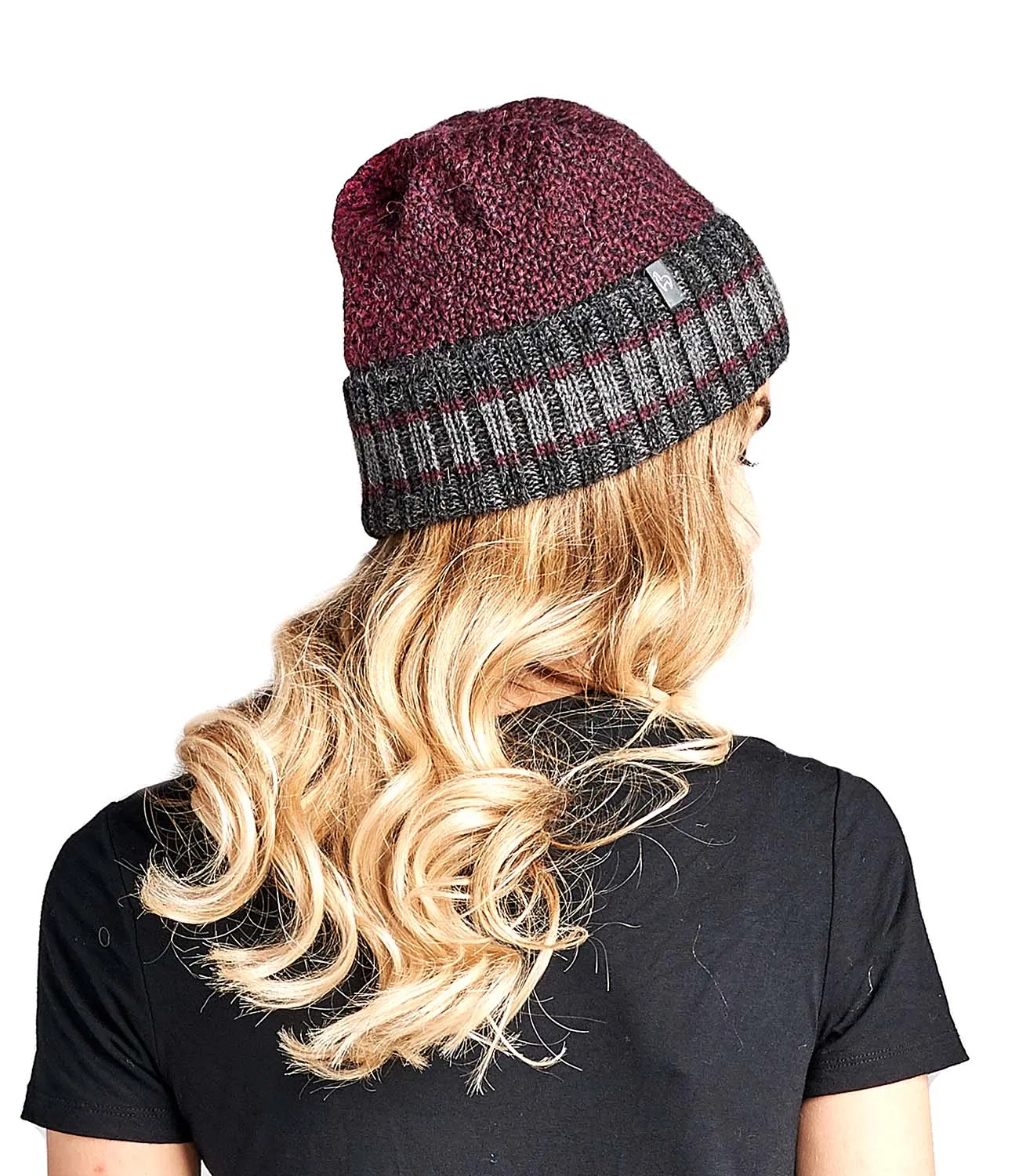 Alpaca Beanie Hat - Carrera - Sangria