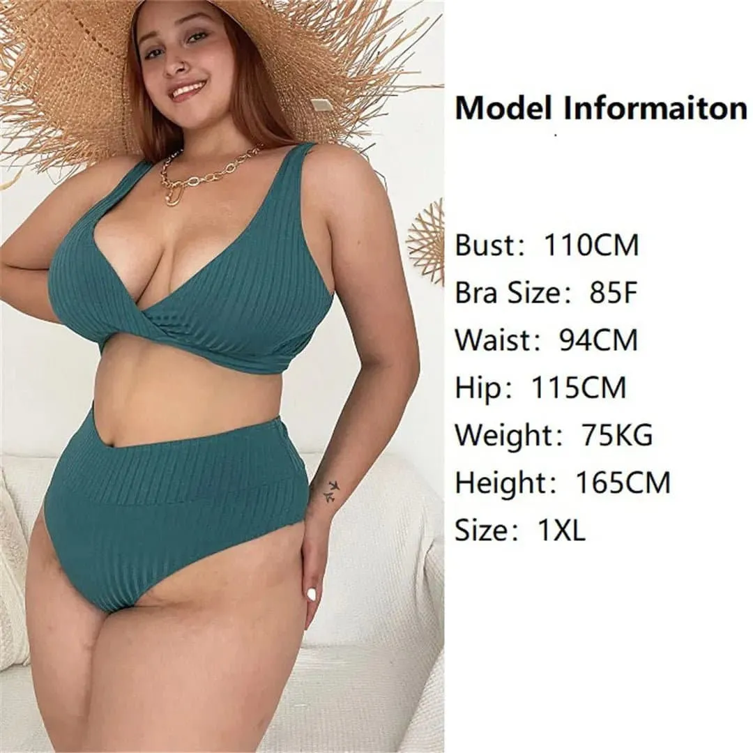 Applique Butterfly Bikini 0XL-4XL | Stylish Swimwear for Women