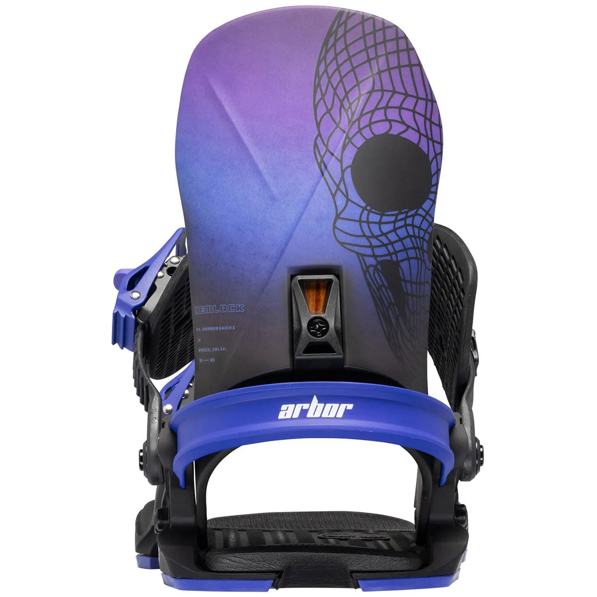 Arbor Hemlock 2024 Snowboard Bindings - Samborghini