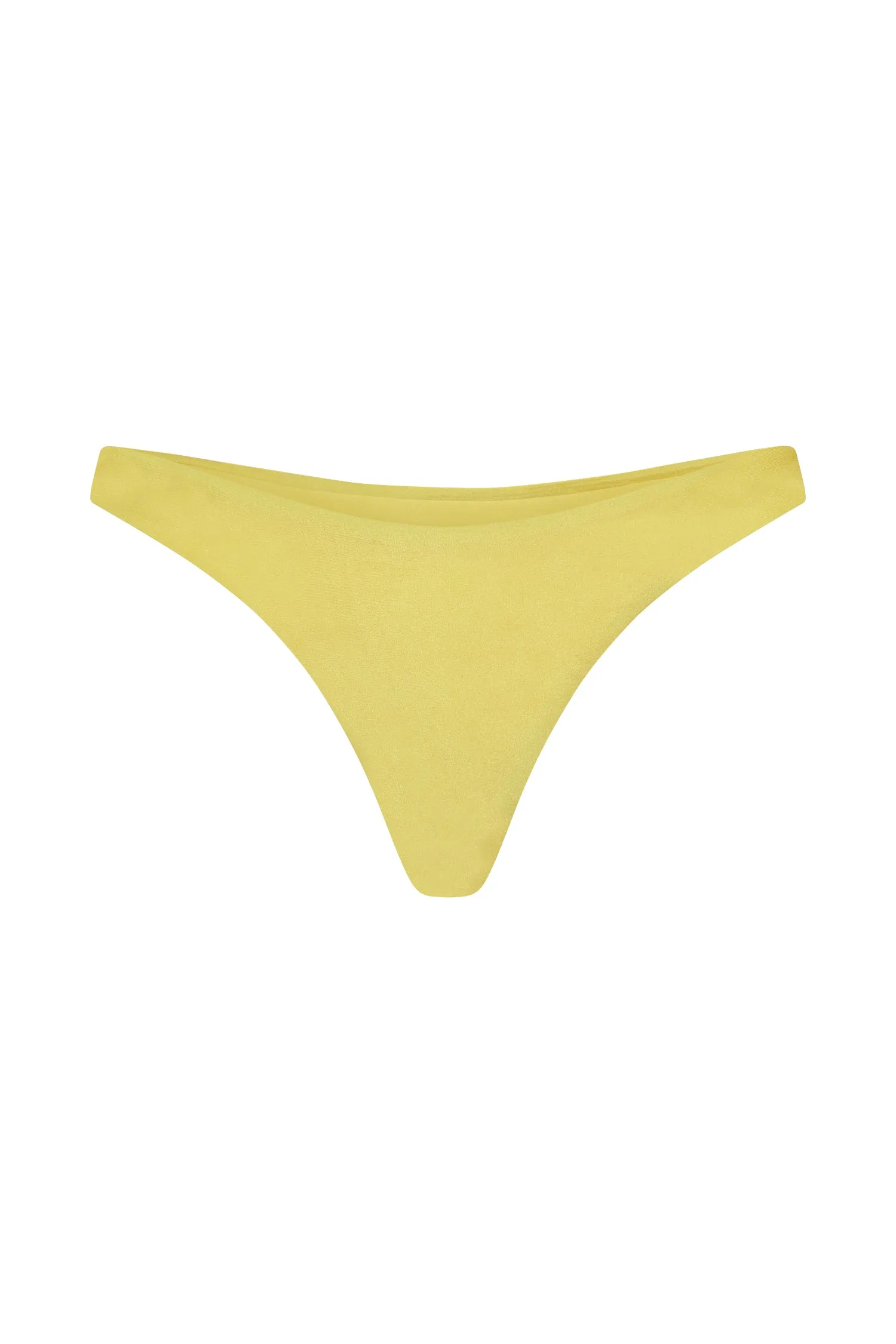 Bambi Cheeky Cut Bikini Bottoms - Canary Yellow