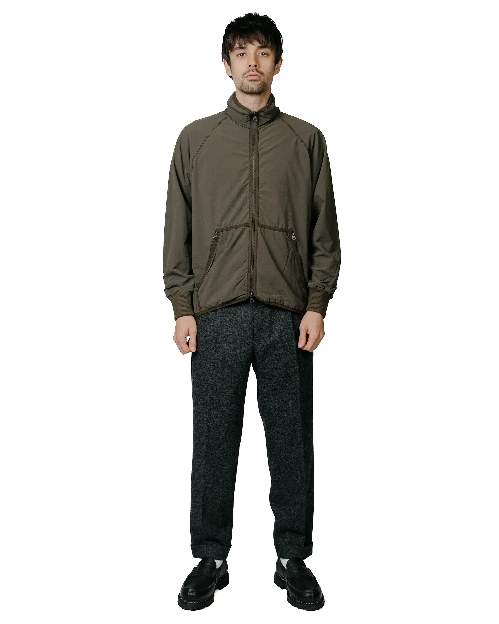 Beams Plus MIL Liner Jersey Back Fleece Olive