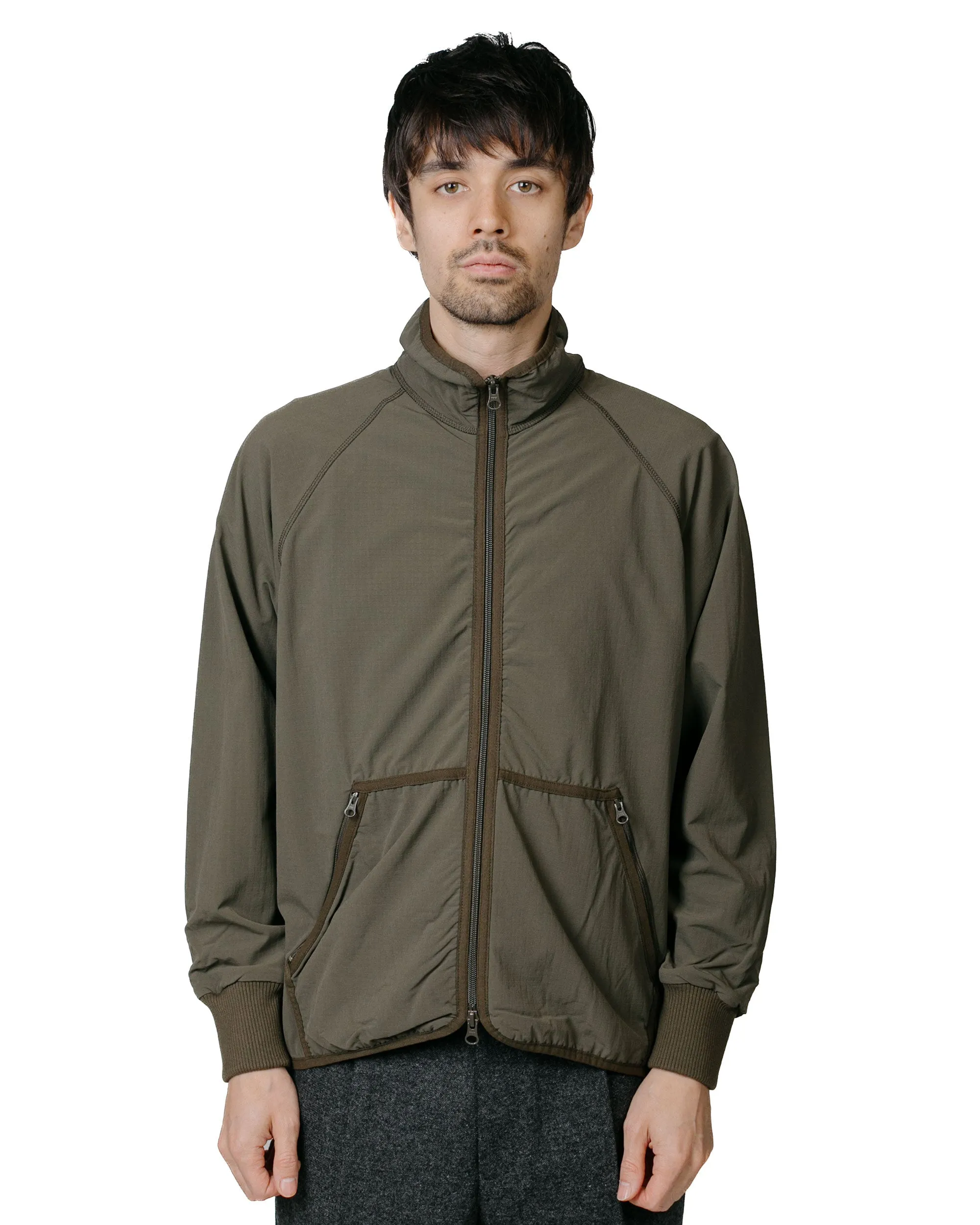 Beams Plus MIL Liner Jersey Back Fleece Olive