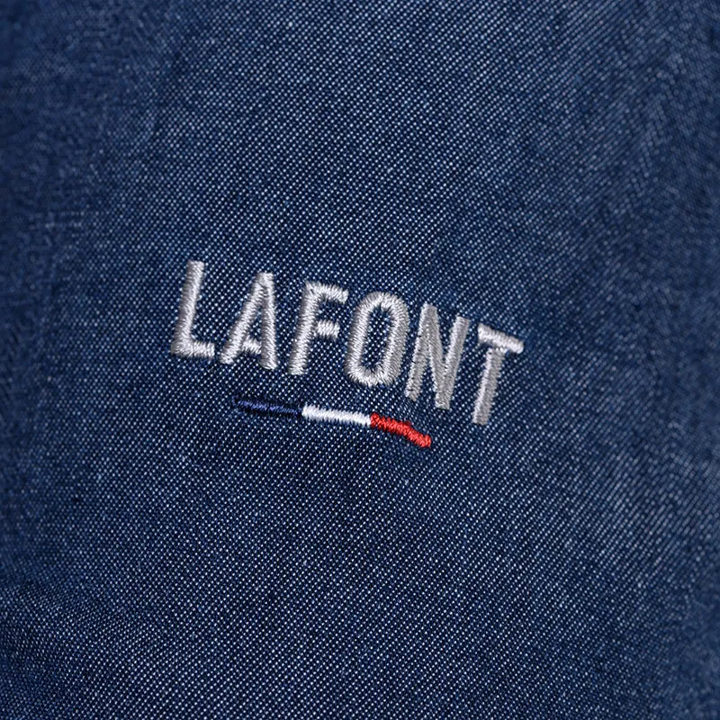 BIEVRE Short Sleeve Denim Kitchen Coat - LAFONT