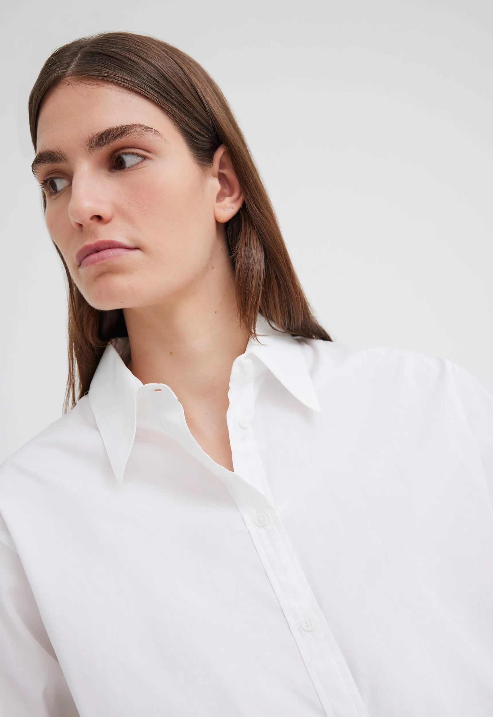 Blanc Organic Cotton Shirt - White