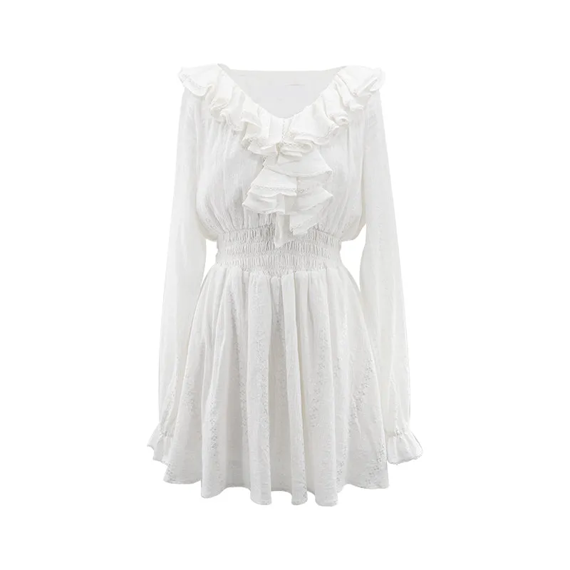 Bohemian Feeling Ruffle Dress