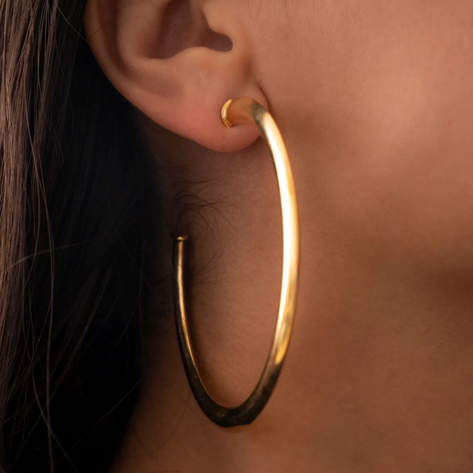 Cameron Large Hoop Earrings