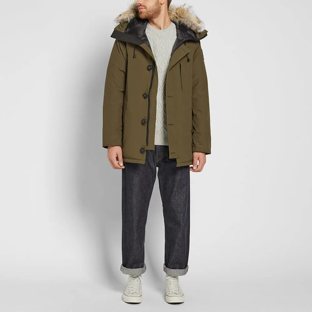 Canada Goose Men’s Chateau Parka with Fur - Military Green