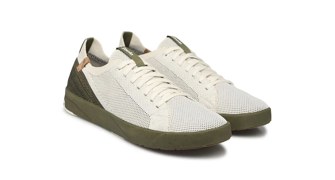 Cannon Knit M 2.0 White / Burnt Olive