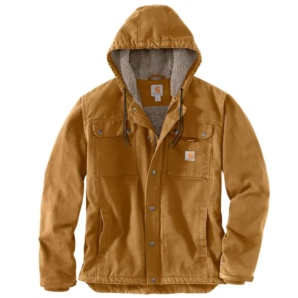 Carhartt 103826 Relaxed Fit Washed Duck Sherpa Lined Utility Jacket