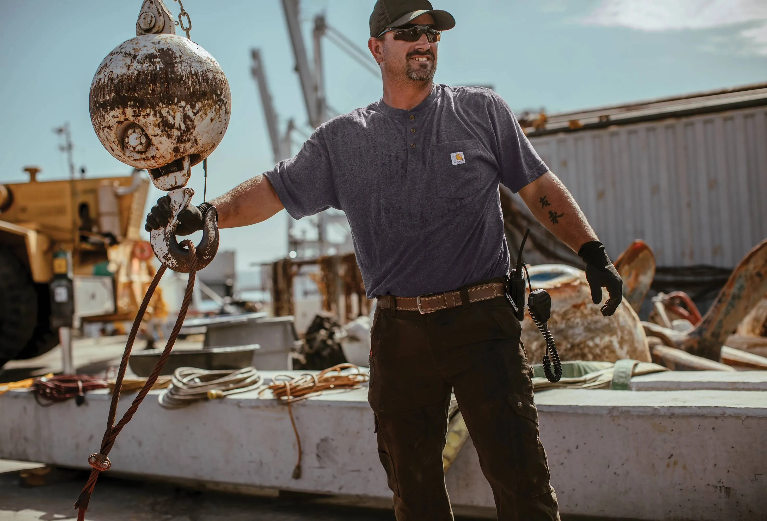 Carhartt Short Sleeve Henley T-Shirt