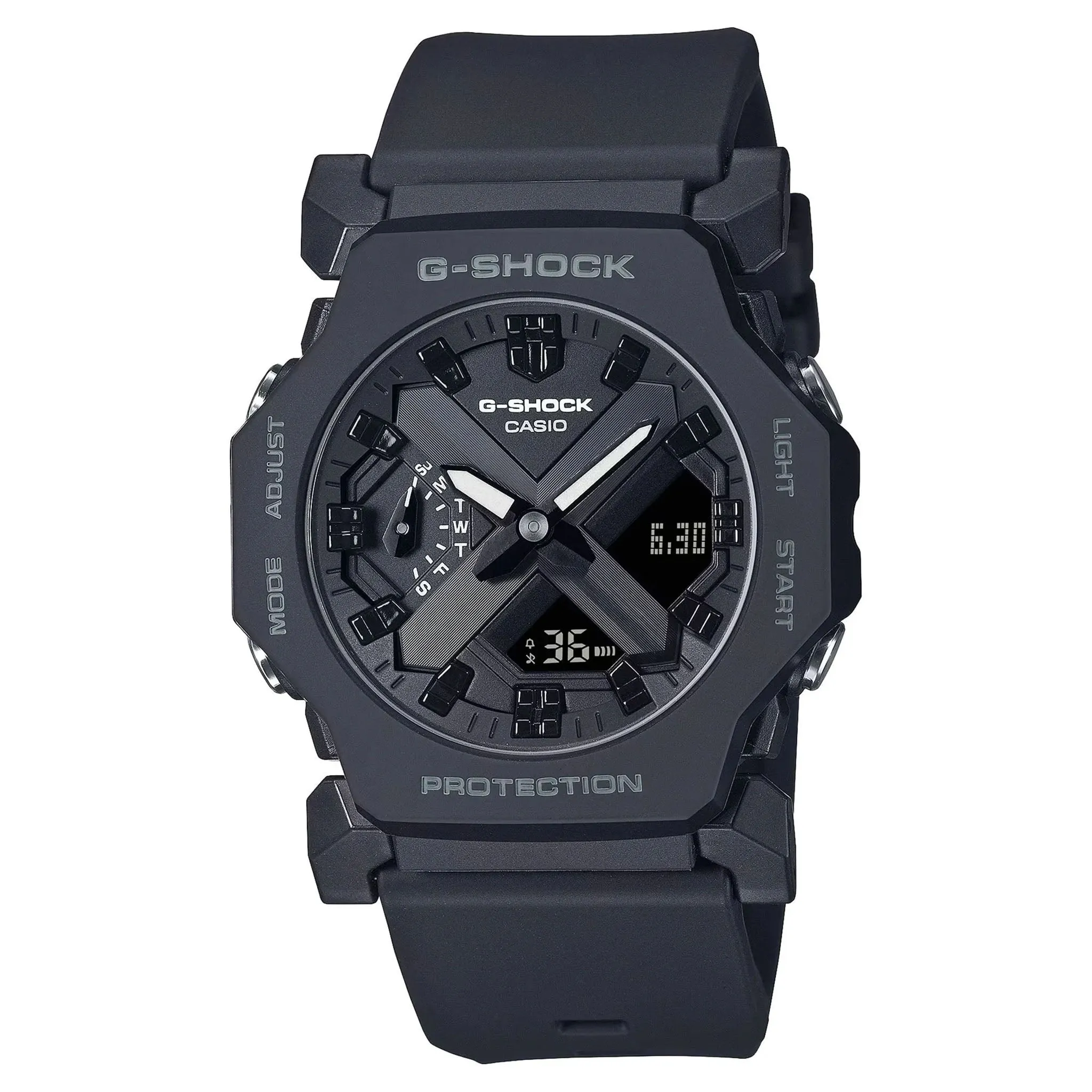 Casio G-SHOCK Black Resin Analogue-Digital Men's Watch - GA2300-1A