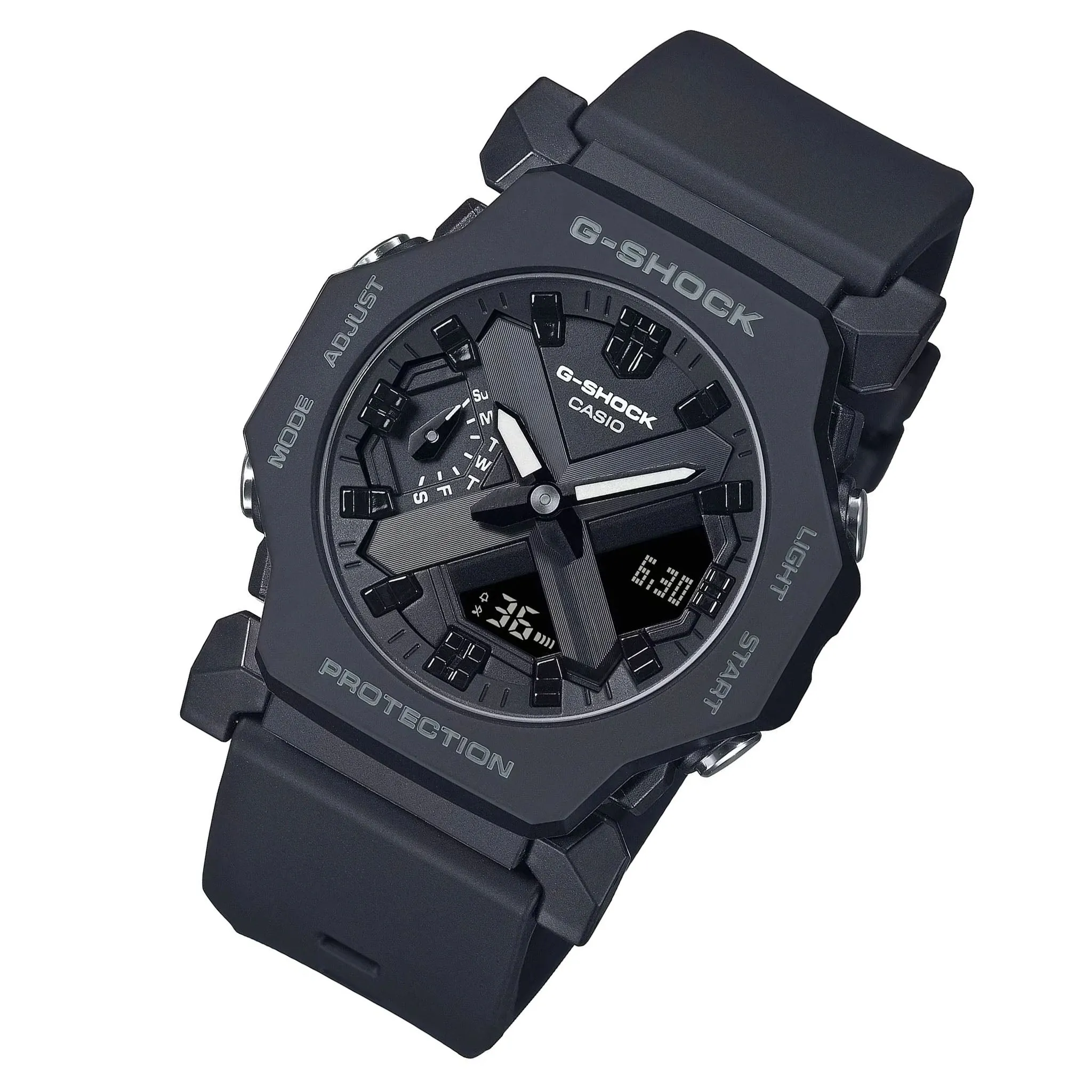 Casio G-SHOCK Black Resin Analogue-Digital Men's Watch - GA2300-1A