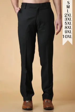 Classic Black Stretch Trousers