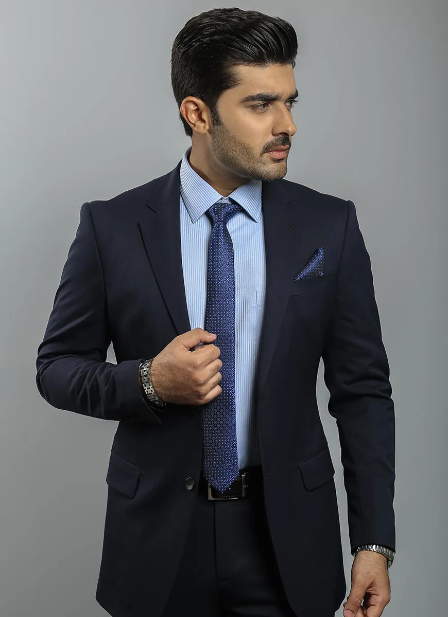 Classic Navy Blue Suit