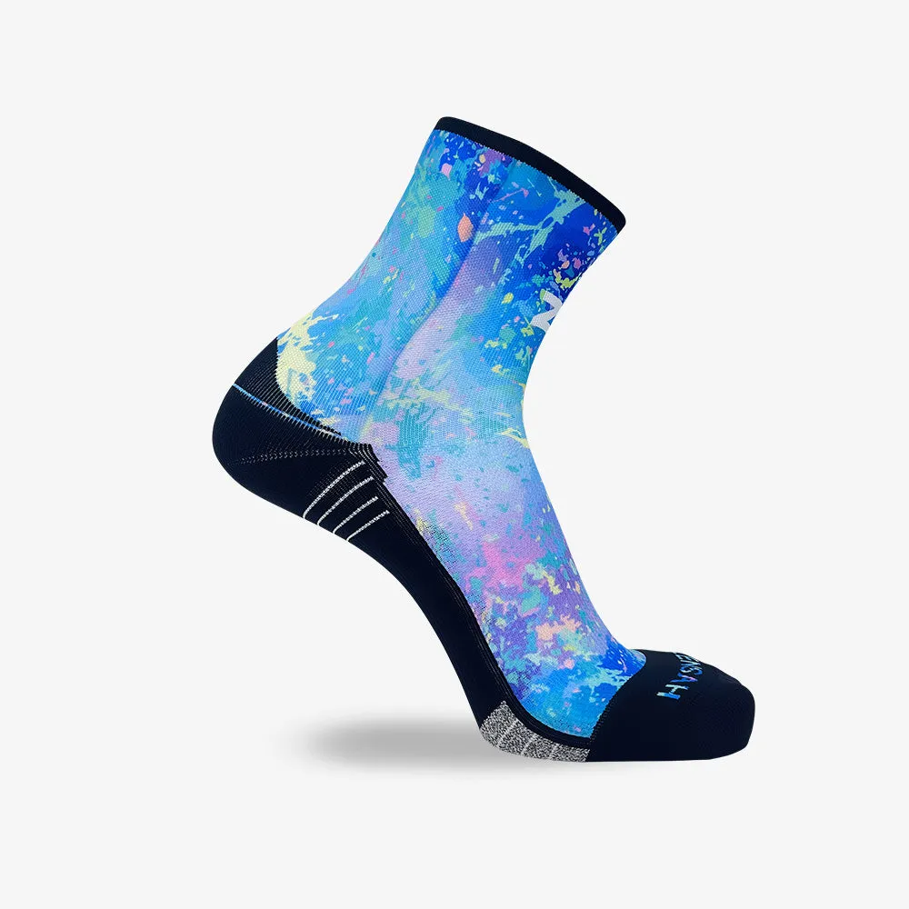 Color Splatter Socks (Mini-Crew)