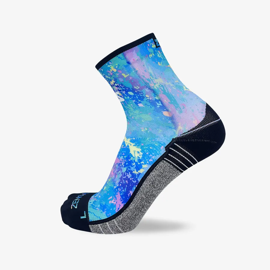 Color Splatter Socks (Mini-Crew)