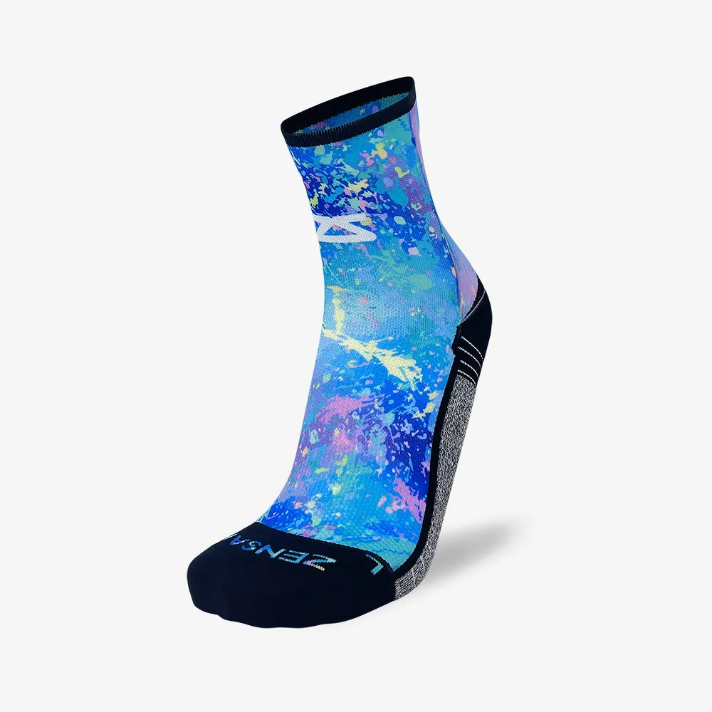 Color Splatter Socks (Mini-Crew)