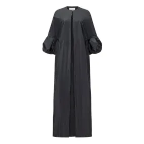 Couture Full Length Coat - Black