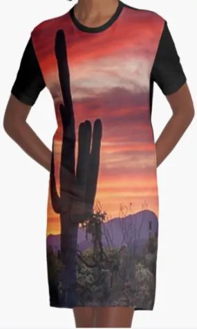 Cowgirl Kim Desert Sky Tee Dress