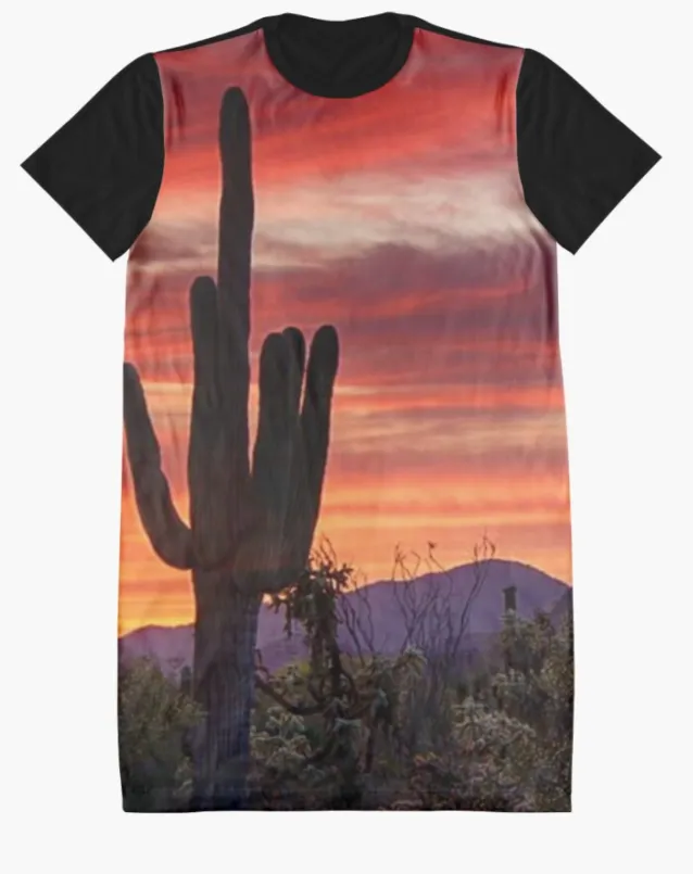 Cowgirl Kim Desert Sky Tee Dress