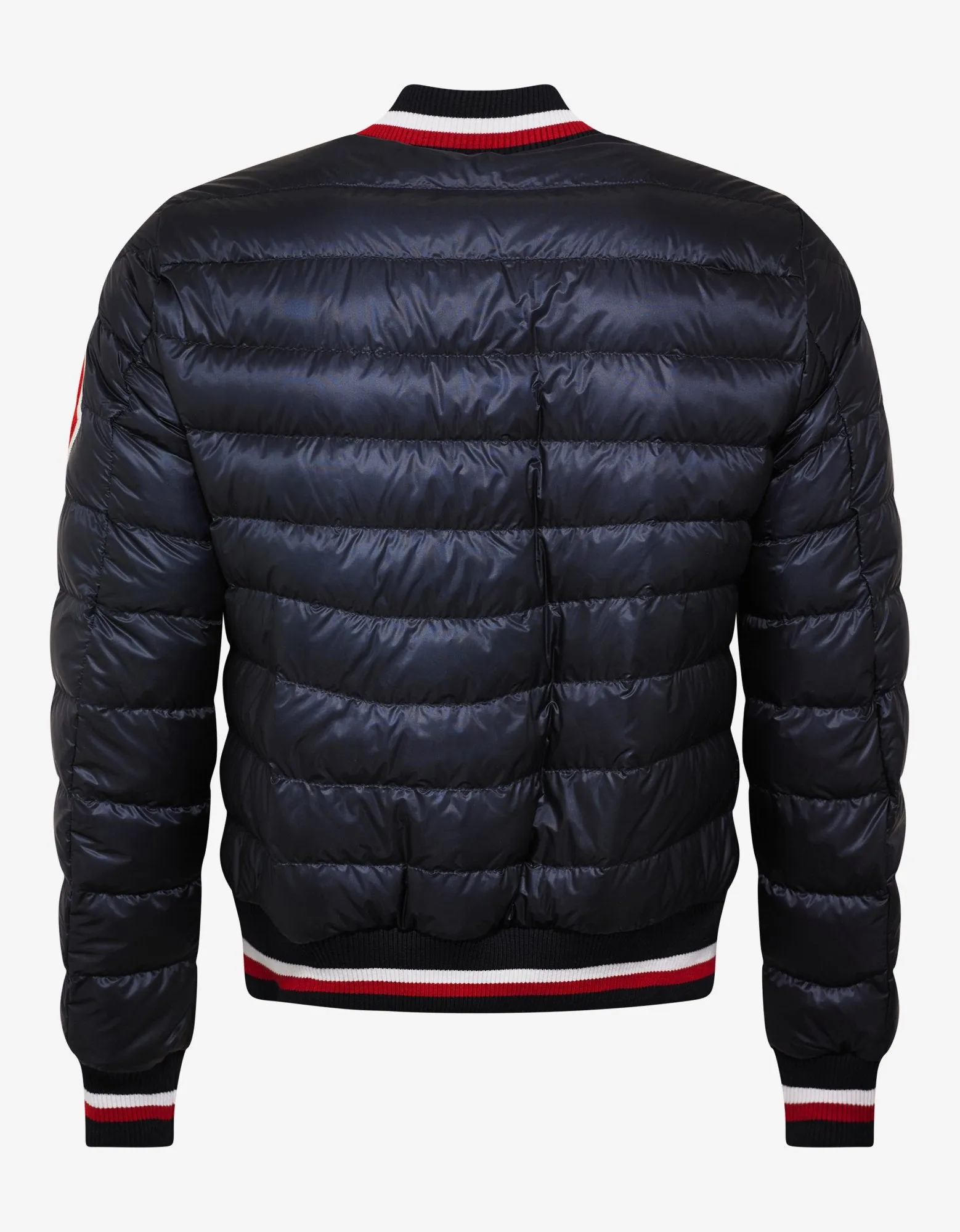 Deltour Navy Blue Down Bomber Jacket