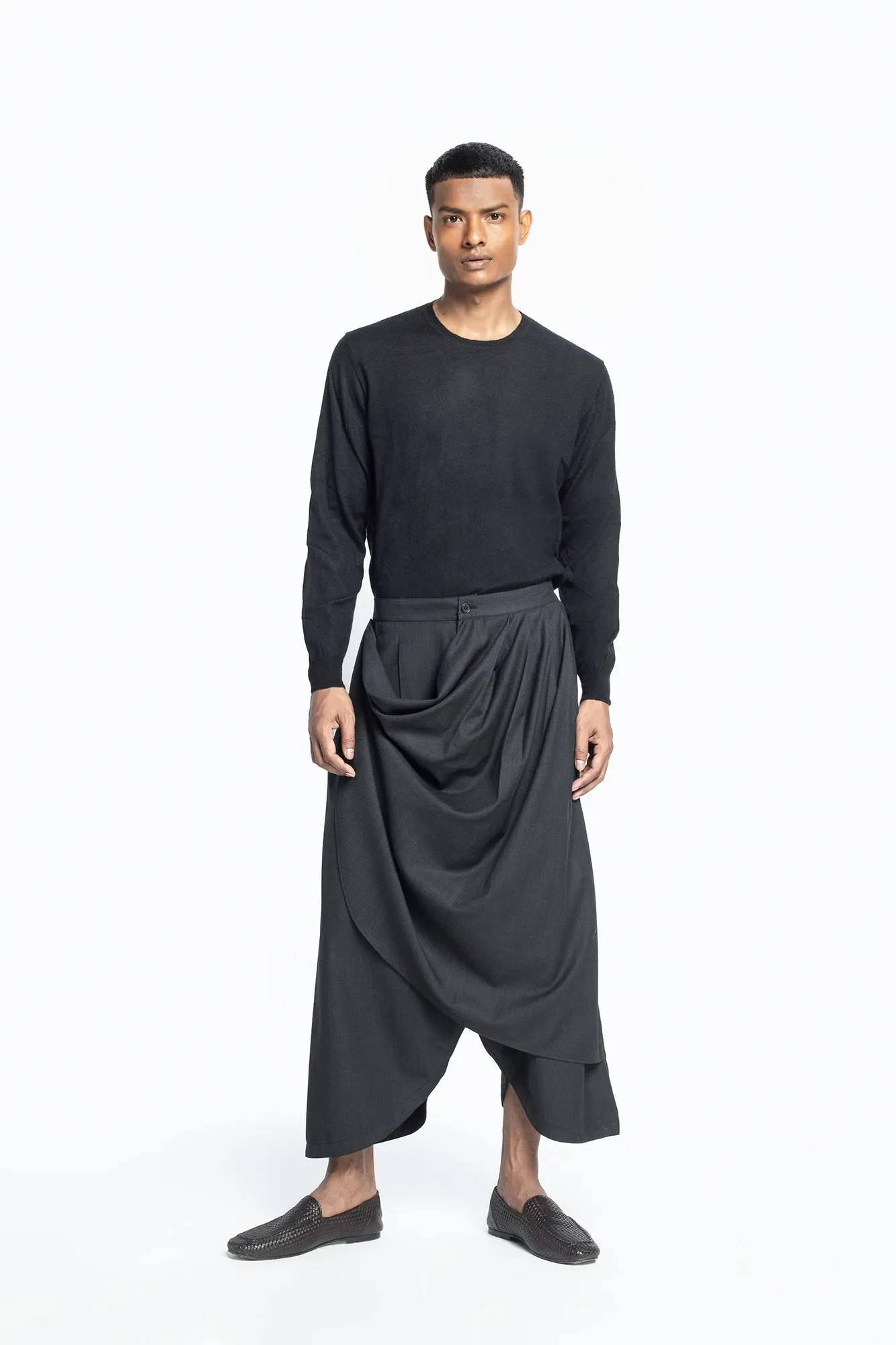 Draped Trousers