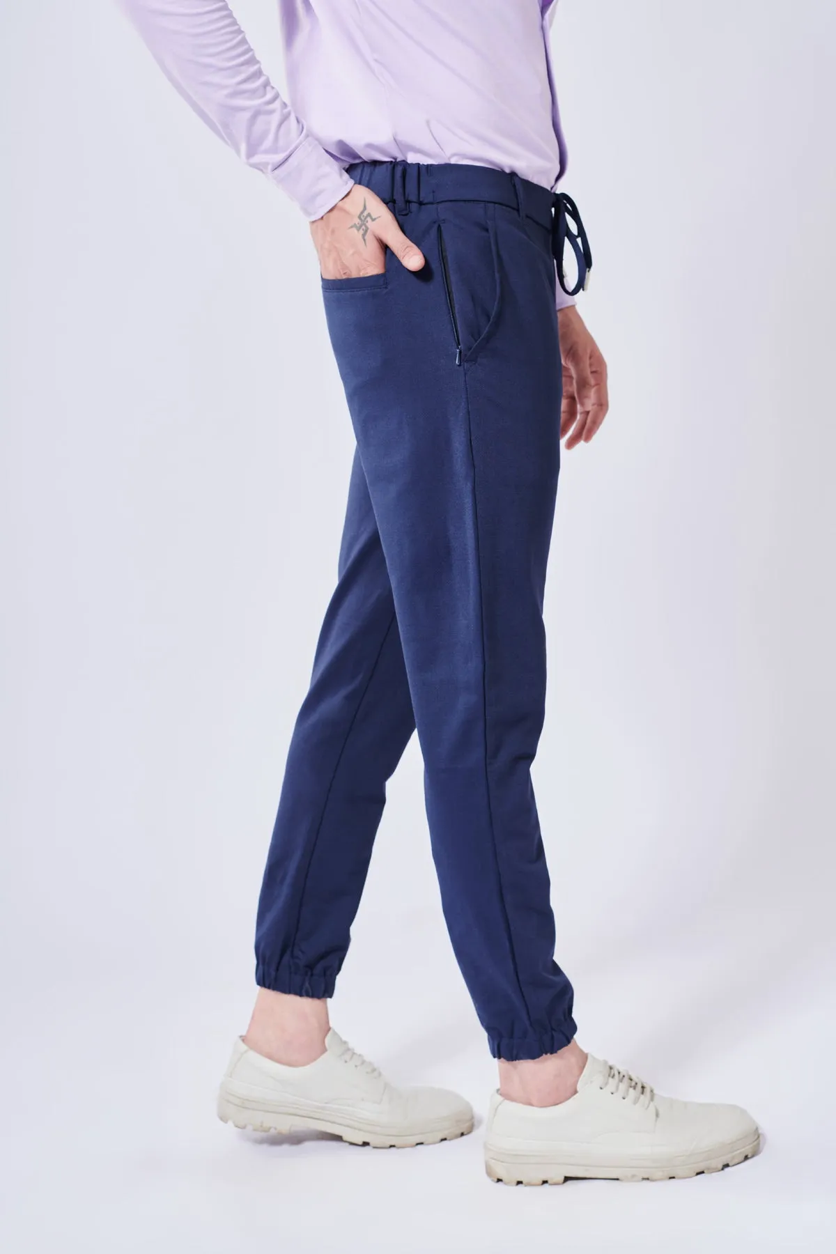 Easy Royal Navy Pant