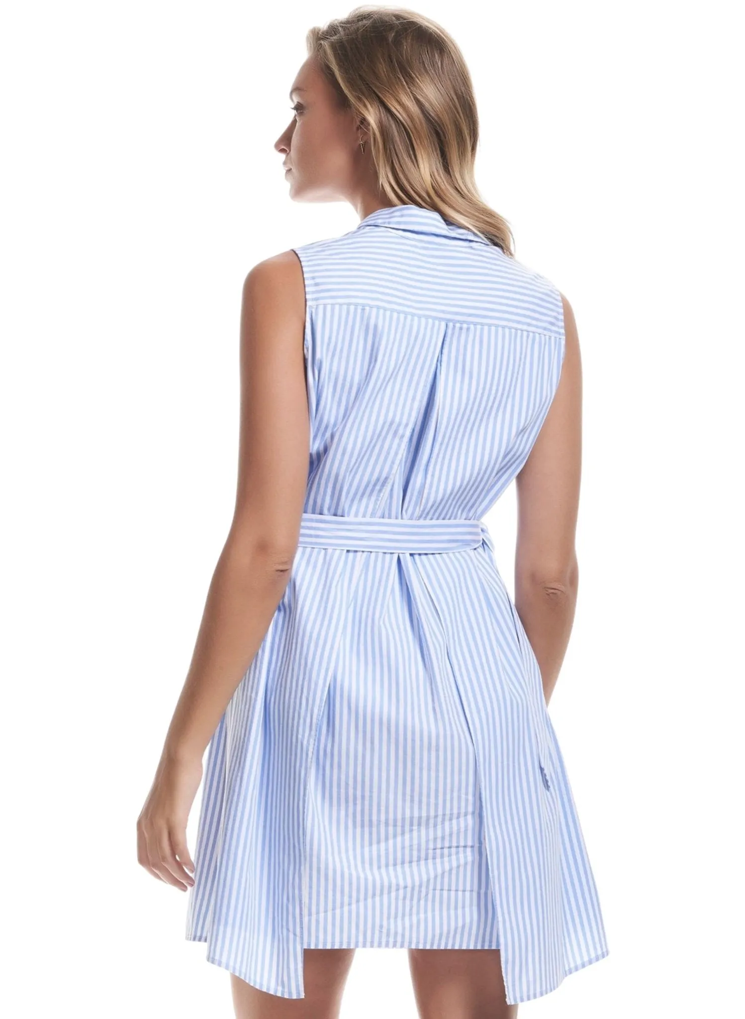 Eva Pleat Back Maternity Dress