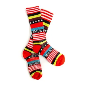 Fringe Serape Boot Performance Socks - Lucky Chuck