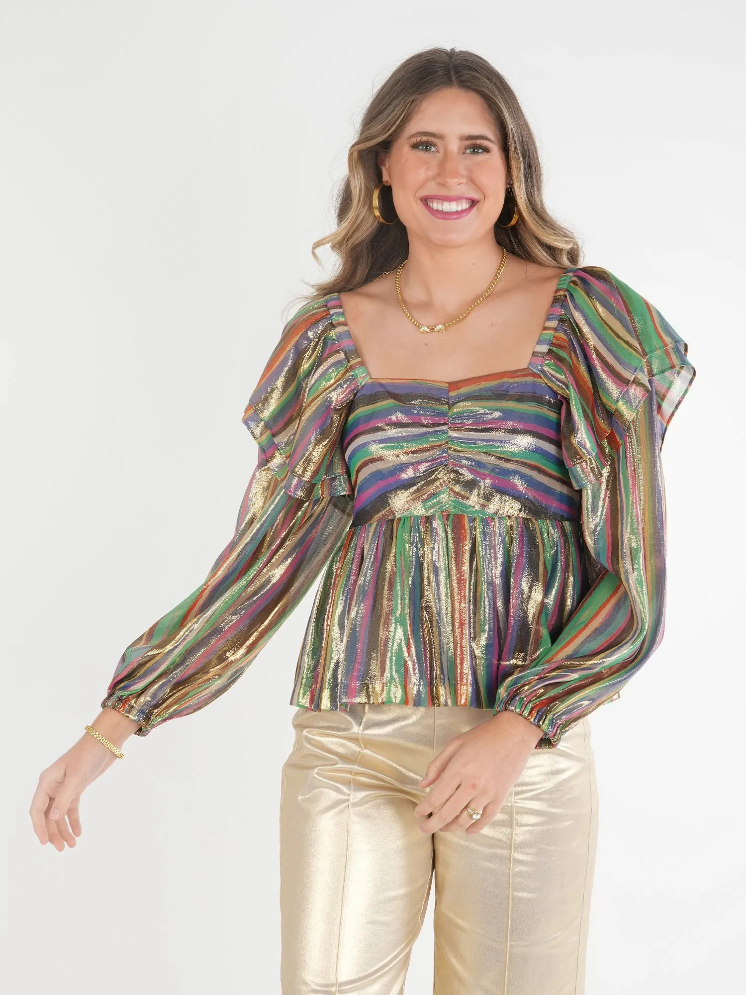 Gigi Top - Tinsel