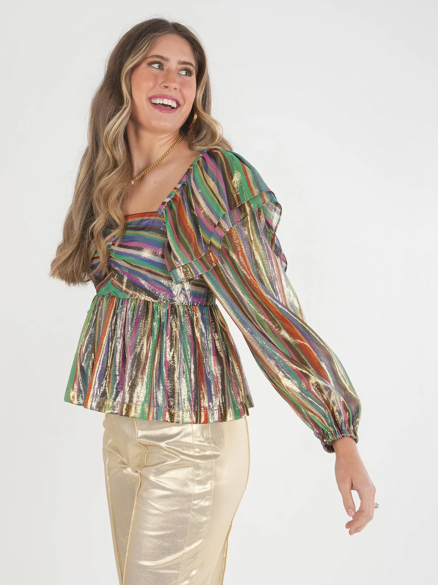 Gigi Top - Tinsel