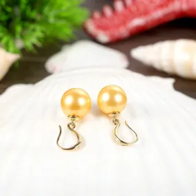 Gold Color Pearl Earrings PEA004