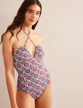 Halterneck Bandeau Swimsuit