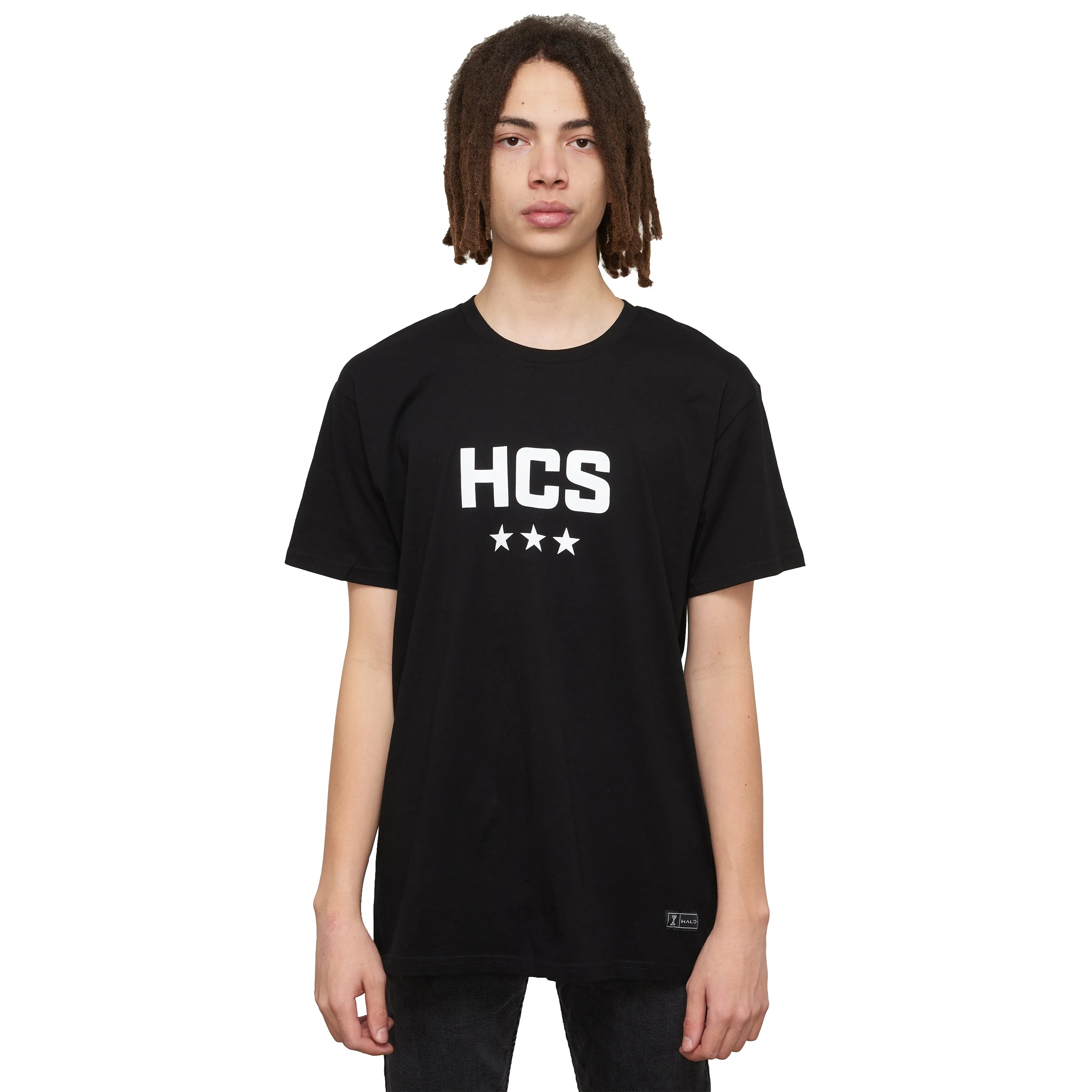 HCS 3 Star Black Tee