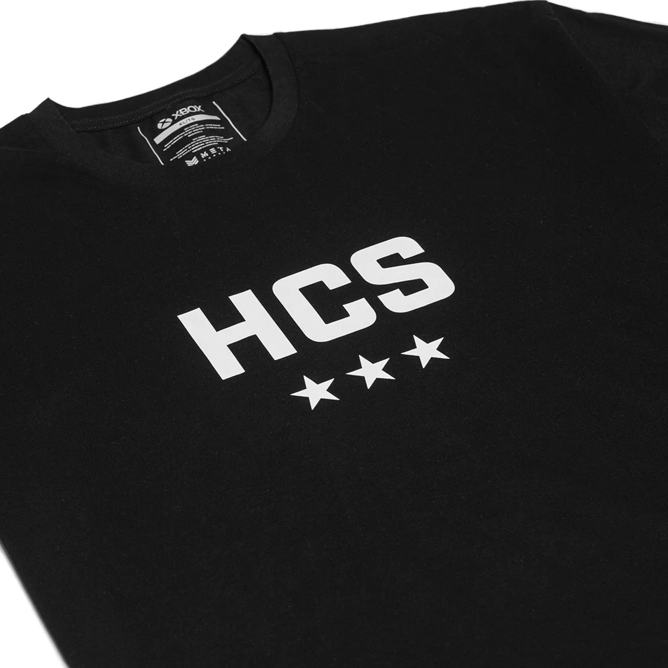 HCS 3 Star Black Tee