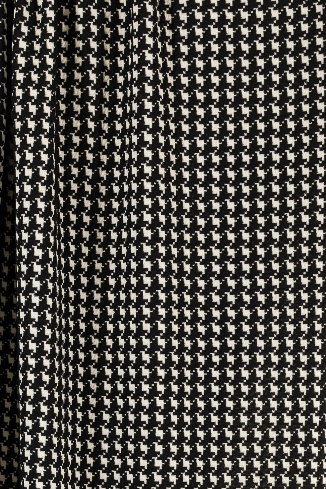 Hudson Houndstooth Cotton/Rayon Knit