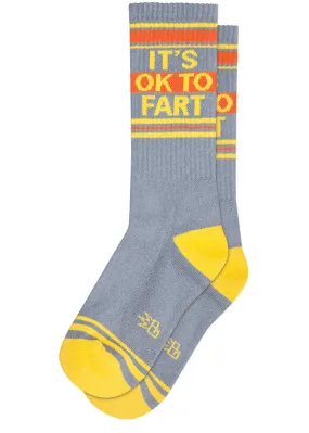 It's OK To Fart Unisex Crew Socks